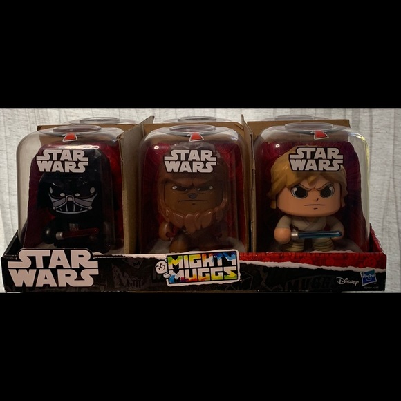 Mighty mugs Star Wars. Disney. Hasbro. Collection series 1-6 Action Figures - Picture 1 of 7